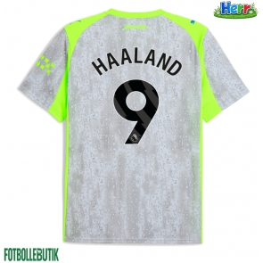 Manchester City Erling Haaland #9 Tredje Tröja 2025-26 Kortärmad